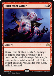Burn from Within (foil)