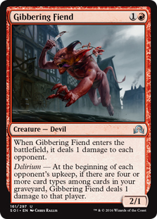 Gibbering Fiend (foil)