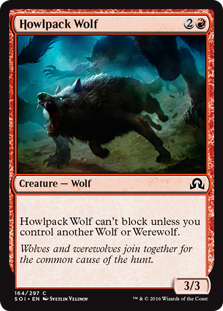Howlpack Wolf (foil)
