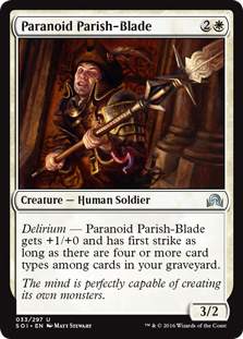 Paranoid Parish-Blade (foil)