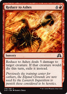 Reduce to Ashes (foil)