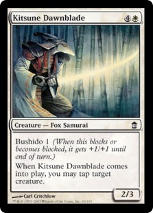 Kitsune Dawnblade (foil)