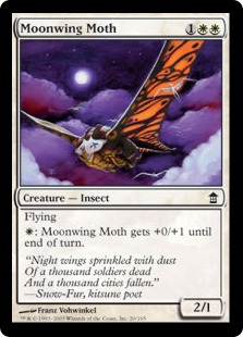 Moonwing Moth (foil)