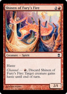 Shinen of Fury's Fire (foil)