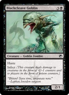 Blackcleave Goblin (foil)