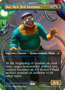 Doc Ock, Evil Inventor (foil) (borderless)