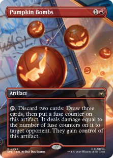 Pumpkin Bombs (foil) (borderless)