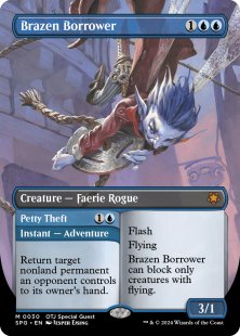 Brazen Borrower (OTJ) (foil) (borderless)