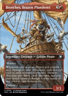 Breeches, Brazen Plunderer (LCI) (foil) (borderless)