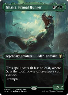 Ghalta, Primal Hunger (LCI) (foil) (borderless)