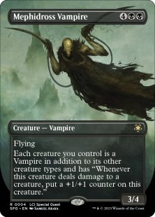 Mephidross Vampire (LCI) (foil) (borderless)