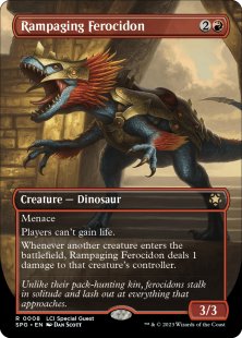 Rampaging Ferocidon (borderless)