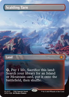 Scalding Tarn (full art) - Zendikar Rising Expeditions