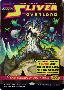 Sliver Overlord (#128) (showcase)