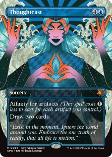Thoughtcast (#85) (DFT) (foil) (borderless)