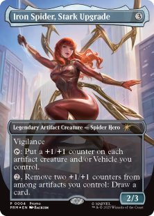 Iron Spider, Stark Upgrade (foil) (borderless)