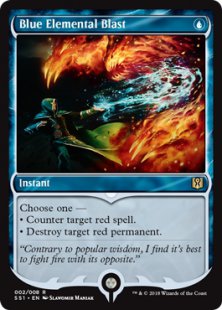 Blue Elemental Blast (foil)