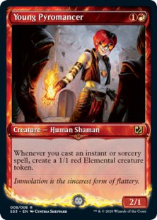 Young Pyromancer (foil)