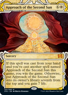 Approach of the Second Sun (1) (foil) (showcase)