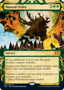 Natural Order (1) (foil) (showcase)