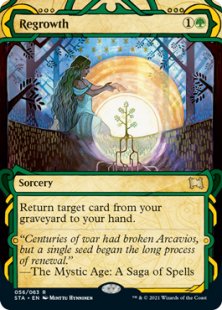 Regrowth (1) (foil) (showcase)