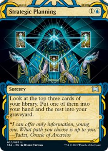 Strategic Planning (1) (foil) (showcase)