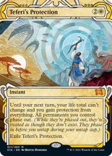 Teferi's Protection (1) (foil) (showcase)