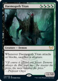 Daemogoth Titan (foil)