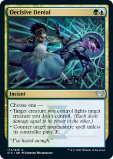 Decisive Denial (foil)