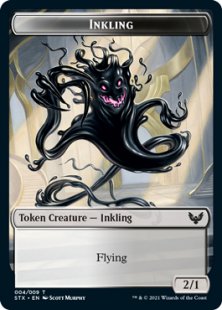 Inkling token (foil) (2/1)