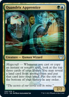 Quandrix Apprentice (foil)