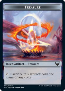 Treasure token (foil)