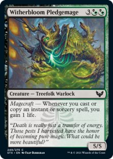 Witherbloom Pledgemage (foil)