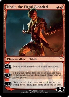 Tibalt, the Fiend-Blooded (foil)