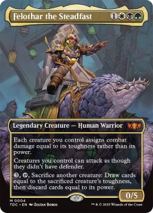 Felothar the Steadfast (foil) (borderless)