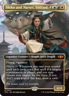Shiko and Narset, Unified (foil) (borderless)