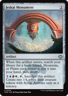 Jeskai Monument (foil) - Tarkir: Dragonstorm | Bazaar of Magic