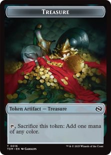 Treasure token (foil)