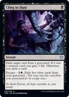 Cling to Dust (foil)