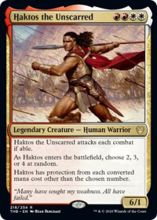 Haktos the Unscarred (foil)