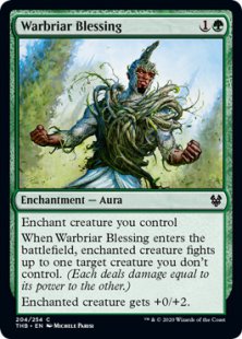 Warbriar Blessing (foil)