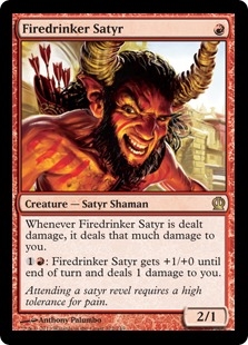 Firedrinker Satyr (foil)