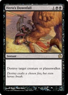 Hero's Downfall (foil)