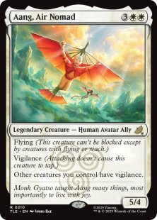 Aang, Air Nomad (#210) (foil)