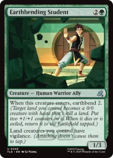Earthbending Student (#249) (foil)