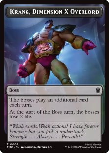 Krang, Dimension X Overlord token
