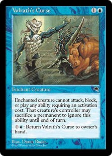 mtg curse cards of Fool's Wisdom Moon it becomes day next turn.) Elite Curses Commander Deck -