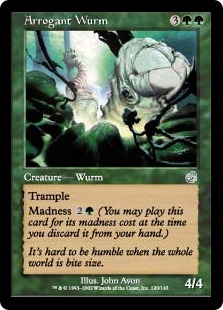 Arrogant Wurm (foil)