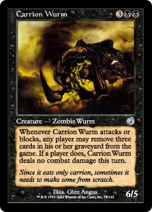 Carrion Wurm (foil)