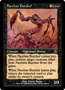 Faceless Butcher (foil)